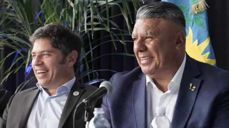 Kicillof y Tapia