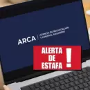 ARCA alert� por correos falsos que buscan robar datos de contribuyentes