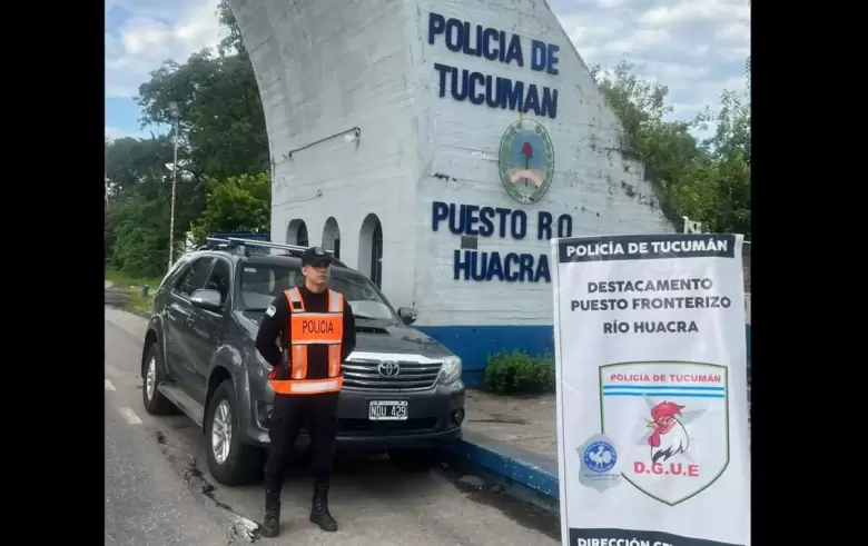 Camioneta recuperada en Tucumán