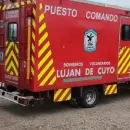 Bomberos rescataron a un joven que cayó a un cauce en Luján de Cuyo