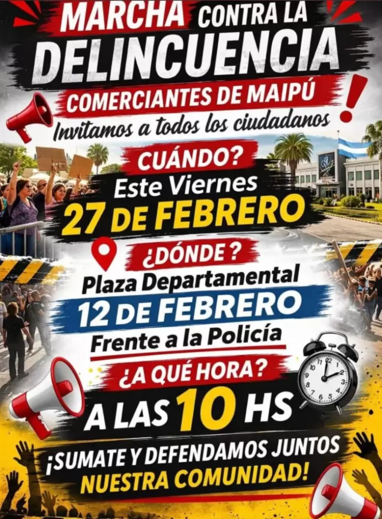 protesta en Maip�