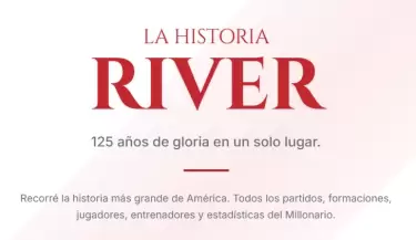 la historia river