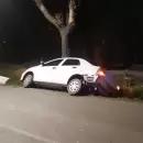 Manejaba muy borracho y termin� adentro de una acequia en Luj�n