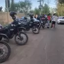 La Polic�a irrumpi� en una concentraci�n de motos en Guaymall�n y retuvo seis rodados