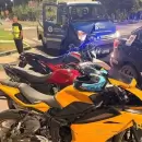 Picadas ilegales en Godoy Cruz: cinco detenidos y motos secuestradas