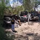 Desbarataron un desarmadero clandestino en Guaymall�n y recuperaron autos robados