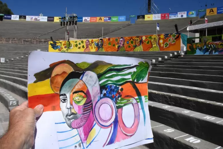 murales teatro griego