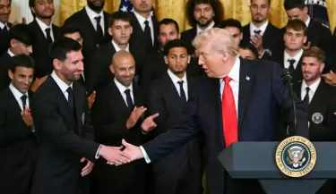 messi trump