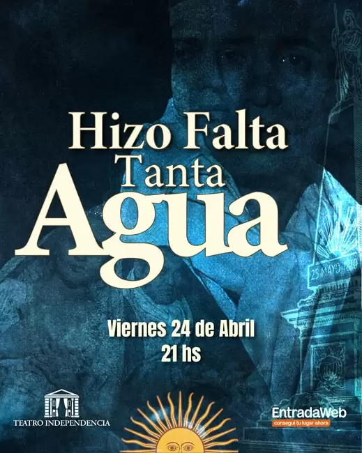 hizo falta tanta agua