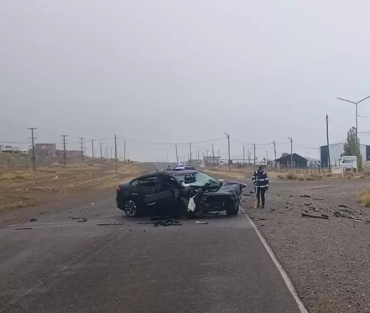 Accidente en Santa Cruz