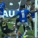 R�cord en Brasil: 23 expulsados y batalla campal entre jugadores de Cruzeiro y Atl�tico Mineiro