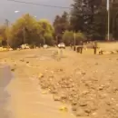 (Video) Impactantes im�genes: la tormenta dej� bajo el agua a la zona del Manzano Hist�rico