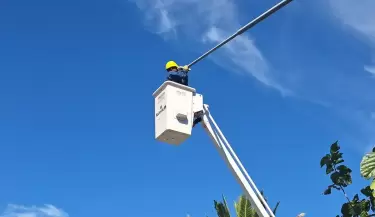 San Rafael avanza con la instalaci�n de luces LED m�s potentes, para mejorar su iluminaci�n urbana