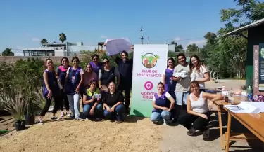 El Club de Huerteros, de Godoy Cruz, capacita para fortalecer huertas escolares agroecol�gicas