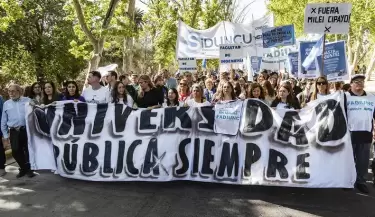 marcha universidad paro