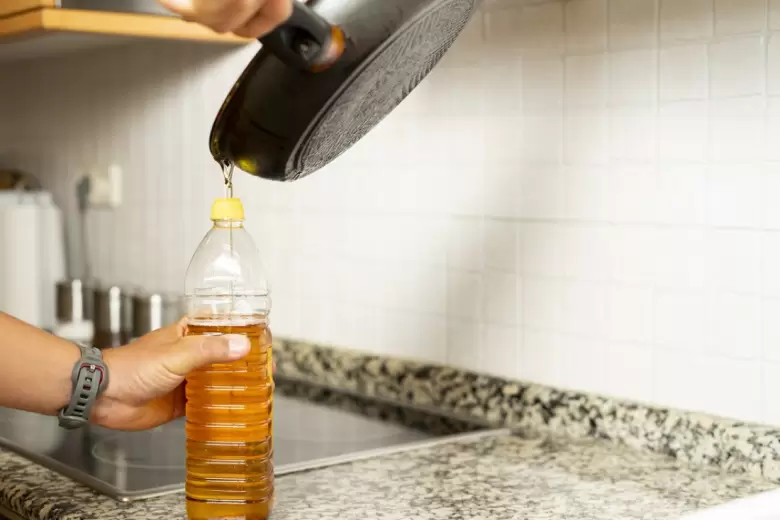 reciclar el aceite vegetal