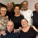 Bilardo cumpli� 88 a�os: el festejo junto a los campeones del mundo y Claudia Villafa�e
