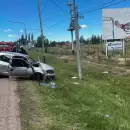 Violento choque en San Rafael: bomberos debieron cortar un veh�culo para rescatar a los ocupantes
