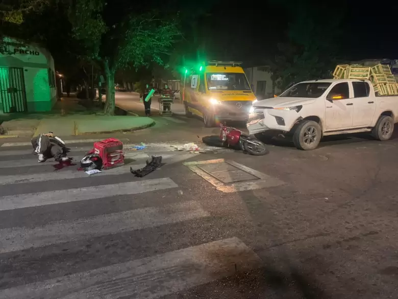 Choque en Guaymallén
