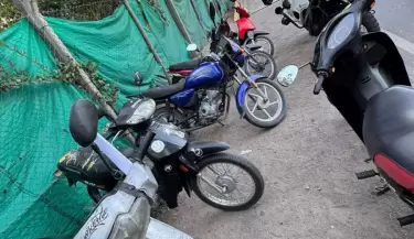 Motos secuestradas