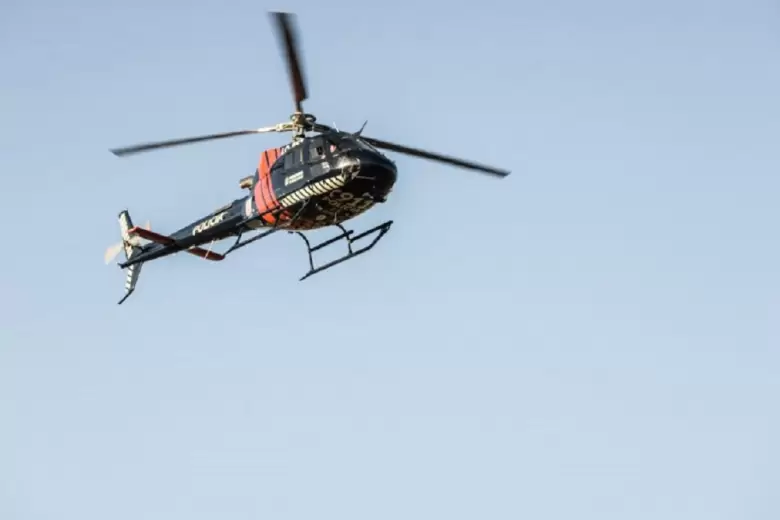 helic�ptero de la Policia de Mendoza
