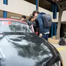 Estudiantes de una escuela t�cnica de Godoy Cruz construyeron un auto para competir en el Speedway
