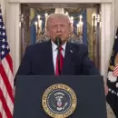 Trump orden� preparar un bloqueo prolongado contra Ir�n y crece la tensi�n internacional
