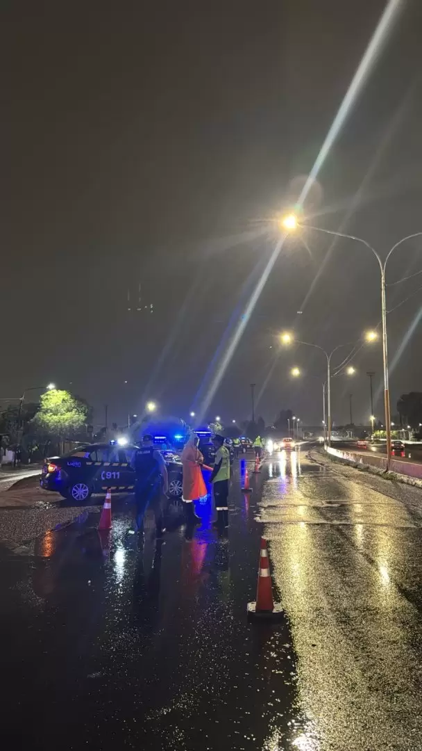 Camionero alcoholizado en Luj�n