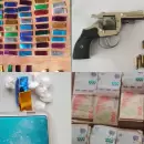 Allanaron casas en barrios del Gran Mendoza y secuestraron armas, droga fraccionada y $614 mil: un detenido