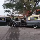 Violento choque frontal en Luj�n de Cuyo: cuatro heridos graves, entre ellos un menor de 7 a�os