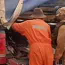 Detuvieron en la ruta 40 una camioneta que llevaba 150 kilos de carne ilegal: tres detenidos