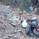 Maniobra fatal: un motociclista cay� a un barranco en la ruta 7 y muri� en el acto