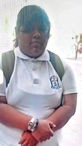 ni�a desaparecida en Guaymall�n