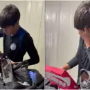 (Video) El emotivo gesto de jugadores de las inferiores de Godoy Cruz con un compa�ero