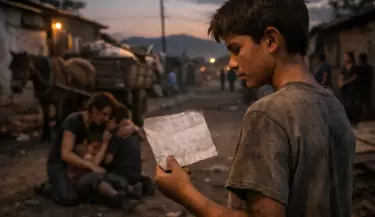 Cartonero: El d�a que la pobreza mi hizo adulto