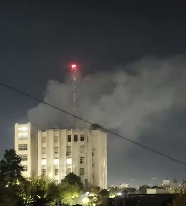 Humo en la comuna de Guaymall�n