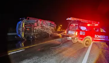 accidente Ruta 40.
