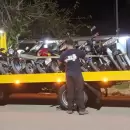 Operativo en San Martín: 17 motos retenidas y detenidos por averiguación de antecedentes