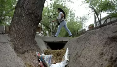basura acequia