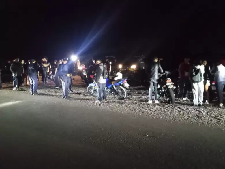 Operativo en El Carrizal