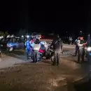 Controles nocturnos en El Carrizal: retuvieron 30 motos y detectaron a un conductor ebrio
