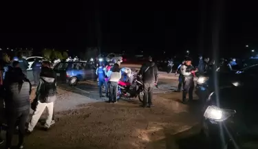 Operativo en El Carrizal