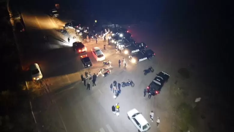 Operativo en El Carrizal