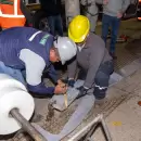 Capital incorporó nueva tecnología para reparar tuberías y reducir el impacto en la vía pública