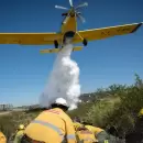 Incendios forestales: entrenaron a brigadistas para mejorar el ataque aéreo en Mendoza