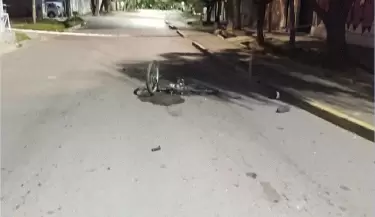 accidente bicimoto