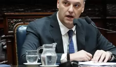 Manuel Adorni en el Congreso