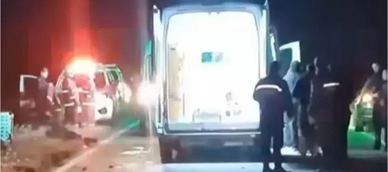 choque en San Luis