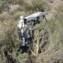 Volc� una camioneta en San Rafael y cuatro personas resultaron heridas tras caer por un acantilado