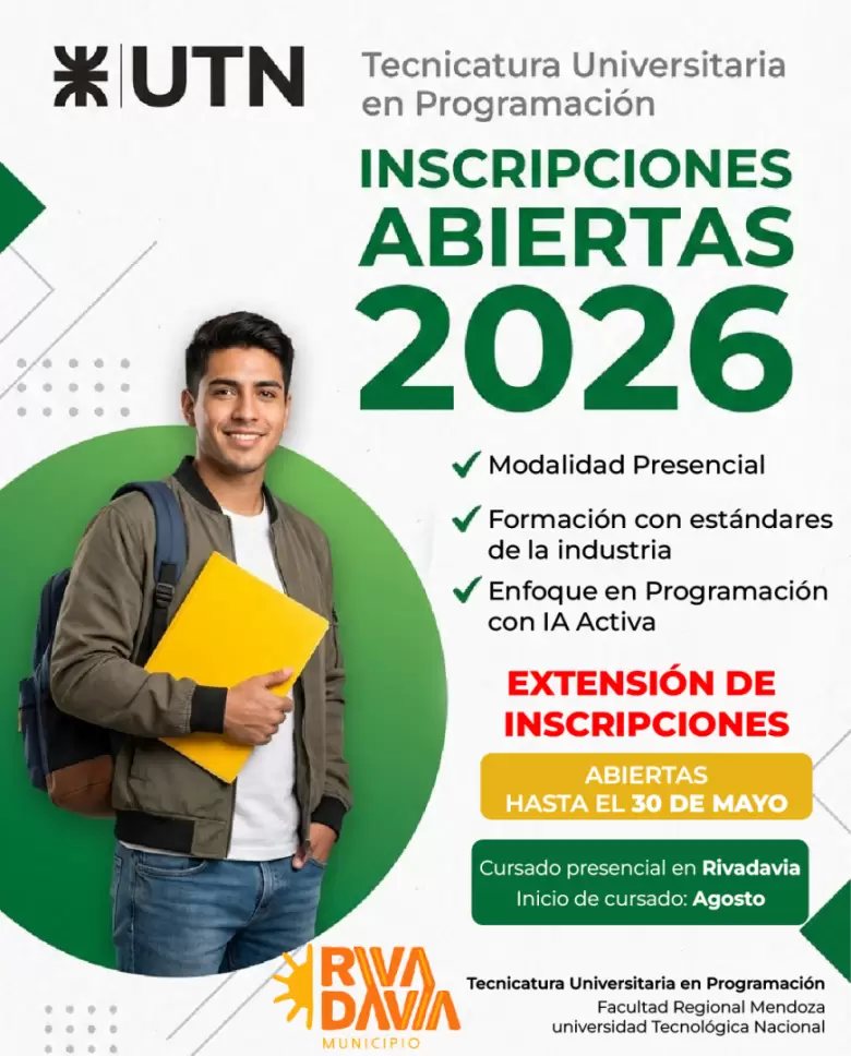 RIVADAVIA TECNICATURA EN PROGRAMACI�N